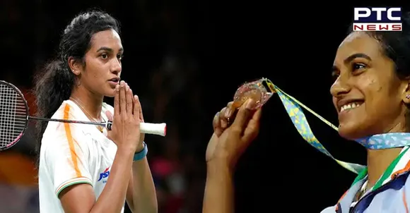 PV Sindhu wins her first-ever career CWG singles gold medal