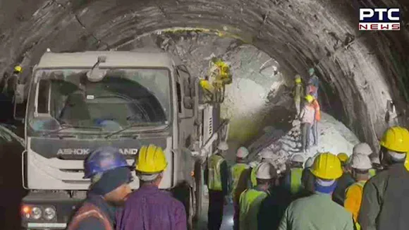 Uttarkashi tunnel collapse: Rescue ops continue for Day 3, trapped workers to be taken out through metal pipes