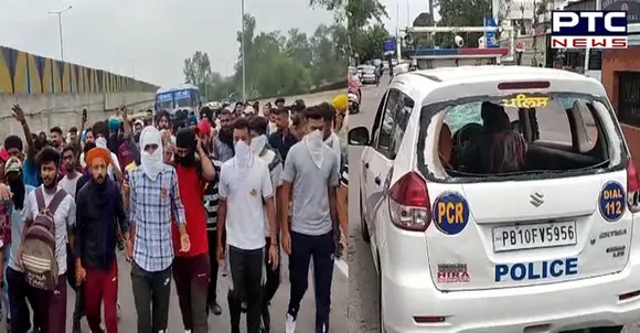 Agnipath protest: Agitators block traffic, vandalise railway station in Ludhiana
