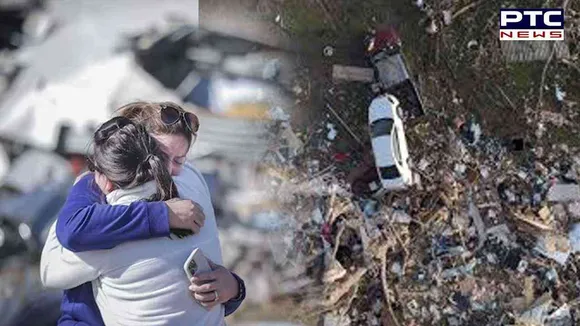 Devastating tornadoes sweep through US states leaving 21 dead