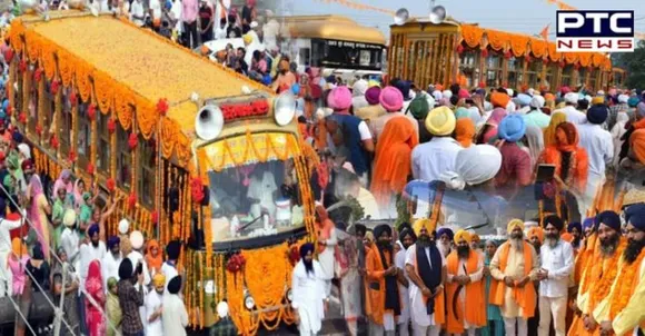 International Nagar Kirtan from Sri Nankana Sahib departs from Gurudwara Shri Damdama Sahib to Bareilly, Uttar Pradesh