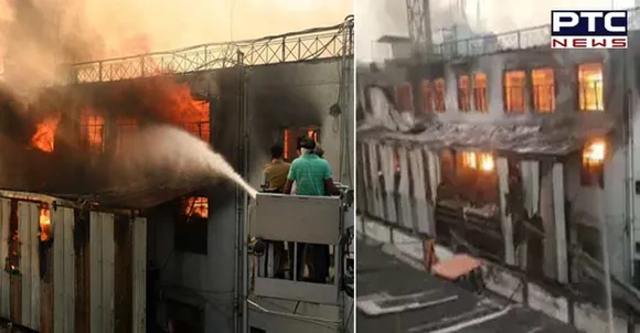 Massive fire at Chandigarh's liquor factory causes losses worth crores