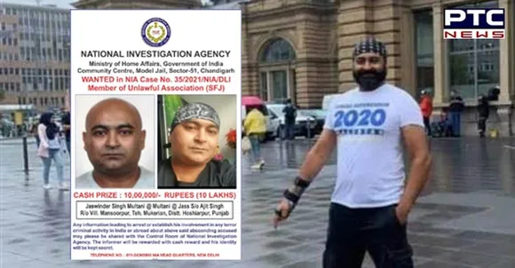 NIA announces Rs 10 lakh bounty against SFJ's operative Jaswinder Singh Multani