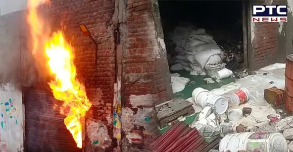 Punjab: Massive fire in Amritsar's paint factory; fire tenders rushed to spot