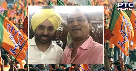 Gujarat: BJP suspends ex-spokesperson for taking selfie with Punjab CM Bhagwant Mann