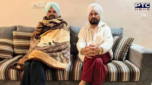 Punjab: Ex-CM Channi meets Sidhu Moosewala's father amid tight security