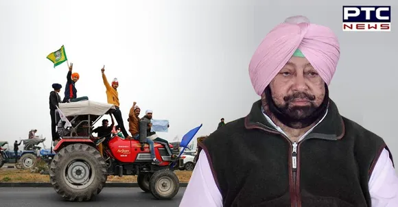 Captain Amarinder Singh appeals to farmers to maintain peace during Kisan Gantantra Parade