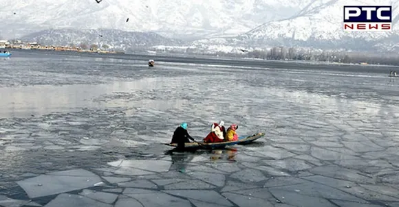 Dal lake freezes as Srinagar records coldest winter night in 25 years