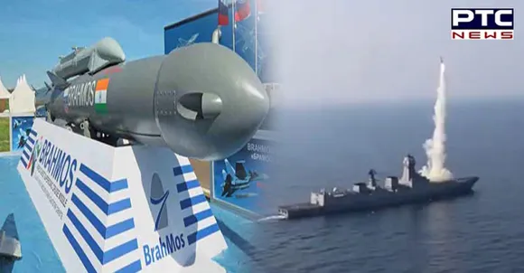 Indian Navy successfully test fires BrahMos supersonic cruise missile