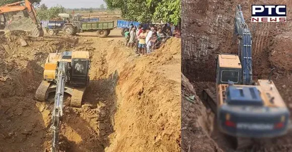 Chhattisgarh: Rescue operation continues to save minor trapped in borewell