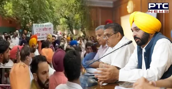 Protest mar Punjab CM Bhagwant Mann’s first ‘Janta Darbar’