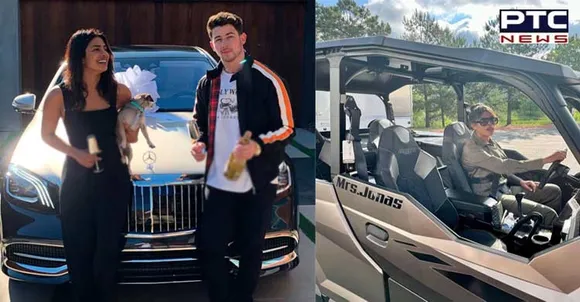 Nick Jonas gifts Priyanka Chopra customised car bearing name 'Mrs Jonas'