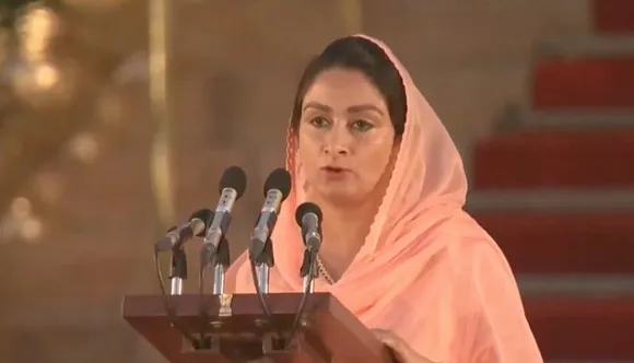 Harsimrat Badal takes oath as cabinet minister for second term, Som Prakash joins as an MoS