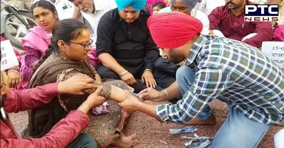 Vimukt caste stages protest in Punjab's Faridkot over reservation