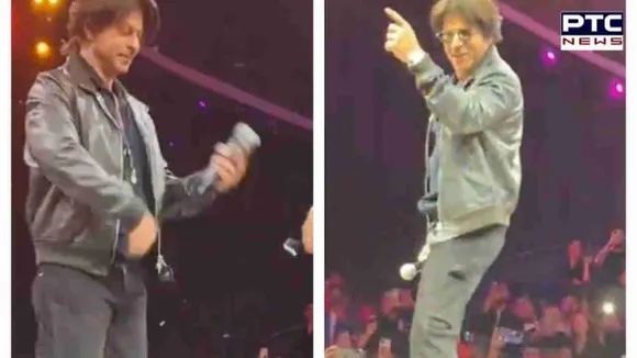 Shah Rukh Khan's 'chaiya chaiya' moves steal the show at Dubai event | Watch Video
