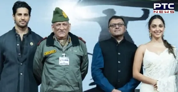 Siddharth Malhotra mourns demise of CDS Bipin Rawat, shares picture from 'Shershaah' trailer launch