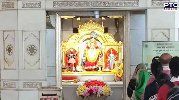 Chaitra Navratri begins: Devotees throng Delhi's Jhandewalan Temple to offer prayer