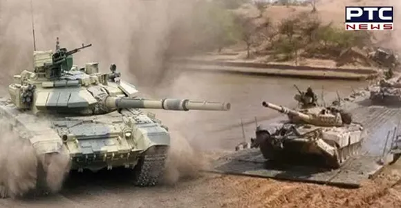UP: Two Army personnel killed, 1 hurt in T-90 tank barrel burst