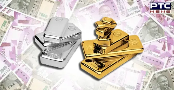 Gold prices touch sky high prices, silver rates jump too