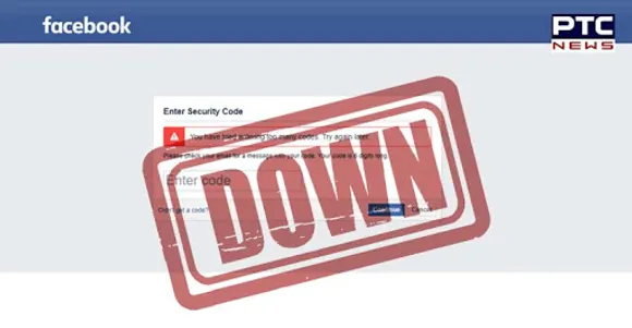 Facebook down : Facebook ਫੇਸਬੁੱਕ ਹੋਈ ਬੰਦ!!!!!!!!!!!!