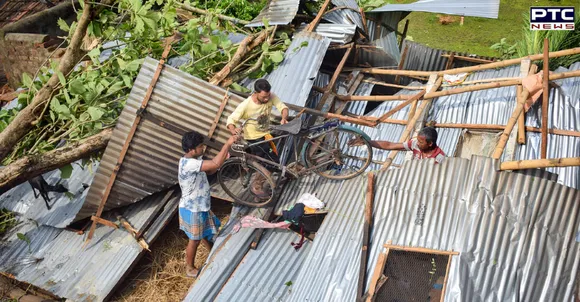 Cyclone Sitrang: Several houses damaged, trees uprooted due to heavy rains