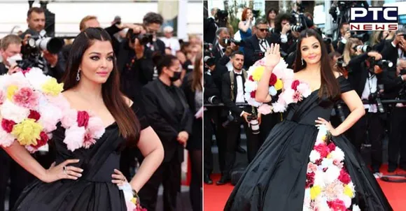 Aishwarya Rai Bachchan turns heads in floral gown at Cannes 2022