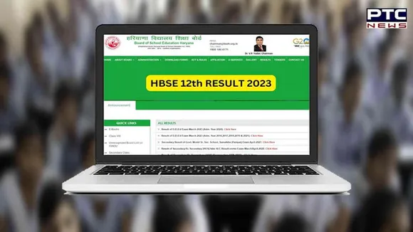 HBSE 12th Result 2023: ਹਰਿਆਣਾ ਬੋਰਡ ਨੇ ਜਾਰੀ ਕੀਤੇ 12ਵੀਂ ਦੇ ਨਤੀਜੇ; ਮੁੜ ਕੁੜੀਆਂ ਨੇ ਮਾਰੀ ਬਾਜ਼ੀ, ਇੰਝ ਕਰੋ ਰਿਜ਼ਲਟ ਚੈੱਕ