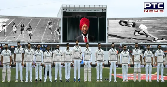 WTC Final 2021: Team India wears black armbands in remembrance of Milkha Singh