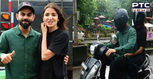 Virat and Anushka's scooty ride takes Internet by storm