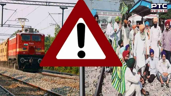 Punjab Rail Roko Protest Day 3: Rail services disrupted as farmers continue to sit on railway tracks | IN 10 POINTS