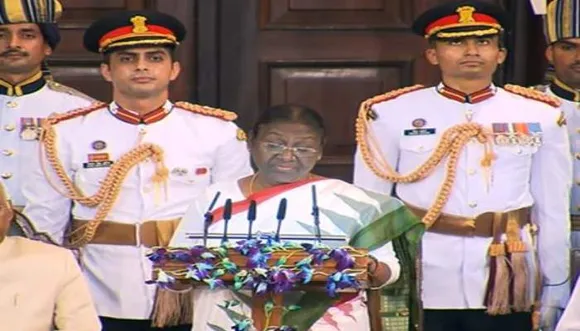 Draupadi Murmu, India's 15th President addresses nation for the first tim