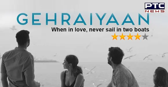 Gehraiyaan Movie Review: Defining deep, complicated relationships