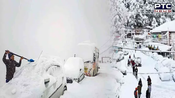 Fresh spell of snow across Himachal Pradesh disrupts normal life