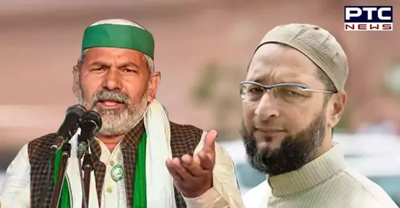 Farmers' protest: Asaduddin Owaisi is BJP's 'chacha jaan', says Rakesh Tikait