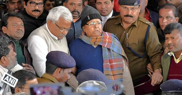 Special CBI court sentenced Lalu for 3.5 years in fodder scam case