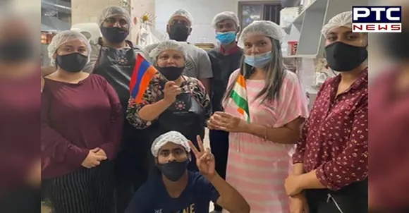 Indian family converts restaurant to free-meal centre for refugees in Armenia