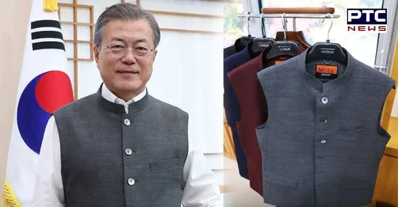 Narendra Modi gifts South Korea President- a Diwali wardrobe