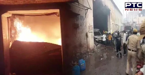 Fire breaks out at scrap shop in Hyderabad's Bhoiguda; 11 charred to death