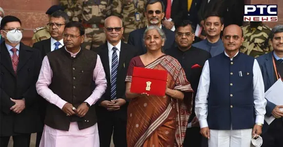 Sitharaman to present paperless Union Budget; dons rusty brown saree