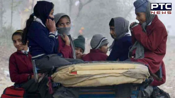 Punjab: Amid dense fog and zero visibility, school reopens for classes 8-12