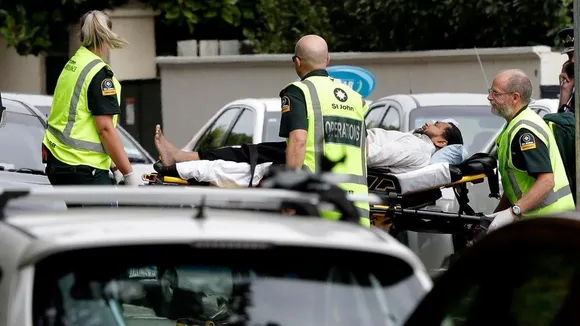 New Zealand takes 4 suspects in custody after shootings at 2 mosques