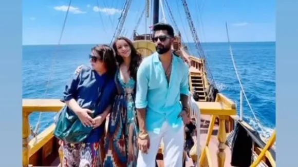 Vicky Kaushal, Tripti Dimri's pictures go viral as they shoot a romantic song in Croatia