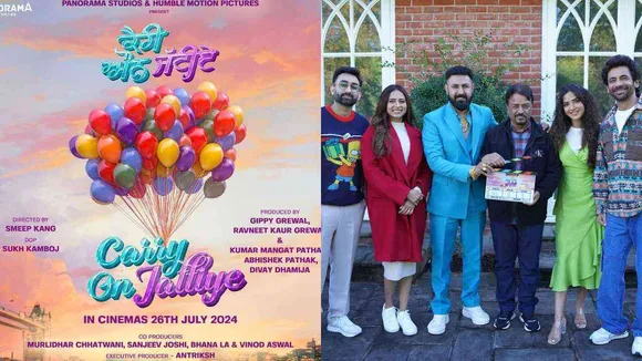 Carry On Jattiye: Gippy Grewal, Sargun Mehta to return with Laughter Bliss in July 2024