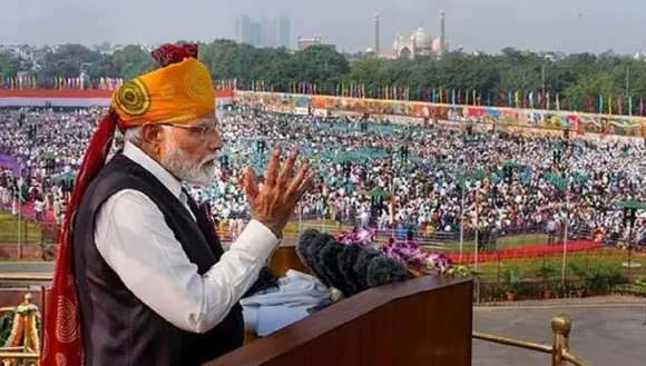 modi on 15 aug