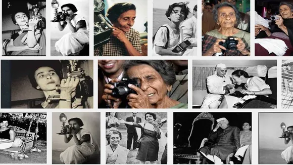 Indias first female photojournalist Homai Vyarawalla