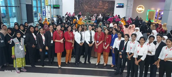 The First Women Only Hajj Flight Takes Off From Kerala