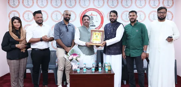 ഹ്രസ്വ സന്ദർശനാർത്ഥം യുഎഇയിലെത്തിയ രാജ്യസഭാംഗം മിഥിലേഷ് കുമാർ കത്തെരിയ ഷാര്‍ജ യാബ് ലീഗൽ സർവീസസ് സന്ദർശിച്ചു