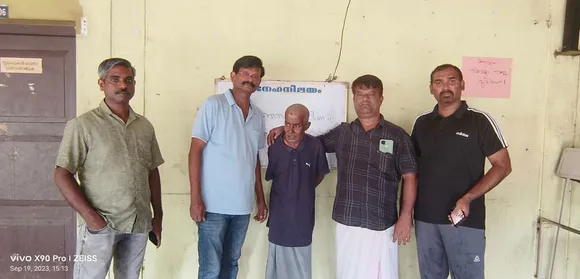 പട്ടാമ്പിയില്‍ അവശനിലയിൽ കണ്ടെത്തിയ വയോധികന് ജീവകാരുണ്യ പ്രവര്‍ത്തകര്‍ അഭയം നൽകി