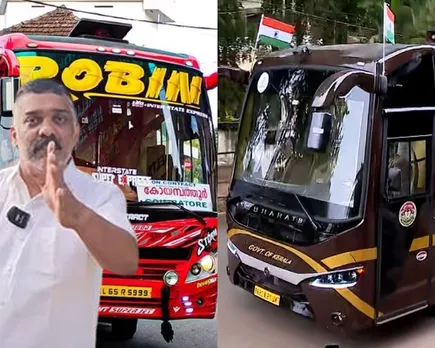 കേരളത്തിലെ രണ്ട് മഹാ പ്രശ്നങ്ങളാണ് റോബിന്‍ ബസും ന.കേ. ബസും. ഒന്ന് മ്യൂസിയത്തില്‍ വയ്ക്കാനും മറ്റൊന്ന് അവിടെ വയ്പിക്കാനും ! നാട്ടില്‍ നിന്ന് സ്പിരിറ്റും കഞ്ചാവുമായി ബാംഗ്ലൂരും കോയമ്പത്തൂരും പോയിവരുന്ന സ്വകാര്യ ബസുകള്‍ക്ക് ഒരു കുഴപ്പവുമില്ല. നാട്ടുകാരെ സഹായിക്കാന്‍ പെര്‍മിറ്റ് എടുത്ത ബസ് അതിര്‍ത്തി കടന്നാല്‍ ആര്‍ക്കാണ് കേട് ? നമ്മുടെ തീവണ്ടികള്‍ പോകുന്നത് അങ്ങനല്ലേ ? അതോ ഉടായിപ്പുകാര്‍ക്കു മാത്രമാണോ പെര്‍മിറ്റ് - ദാസനും വിജയനും