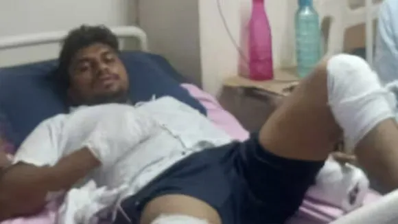 ഡീസല്‍ മോഷ്ടിച്ചെന്നാരോപിച്ച് യുവാവിനെ സഹപ്രവര്‍ത്തകര്‍ ക്രൂരമായി മര്‍ദ്ദിച്ചു